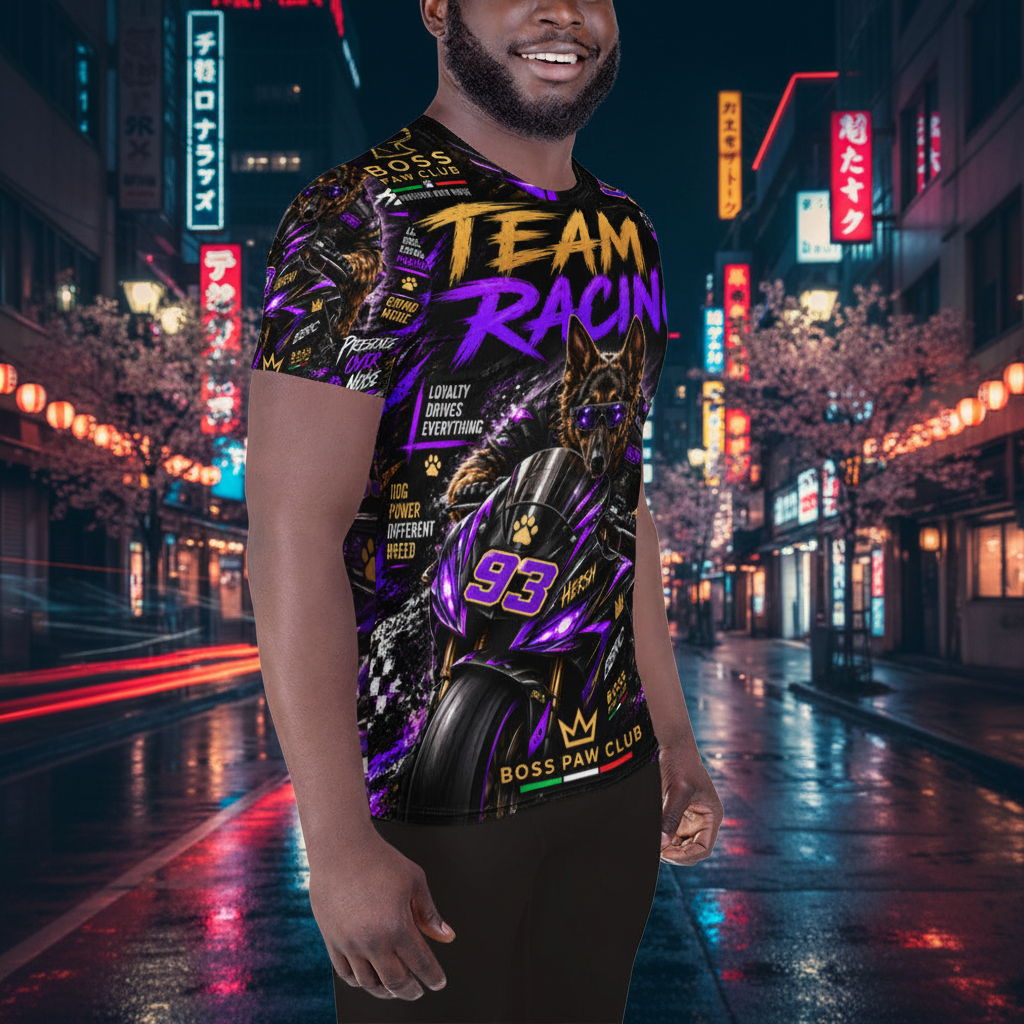 HERSH Racing Team — Recycled All-Over Hoodie