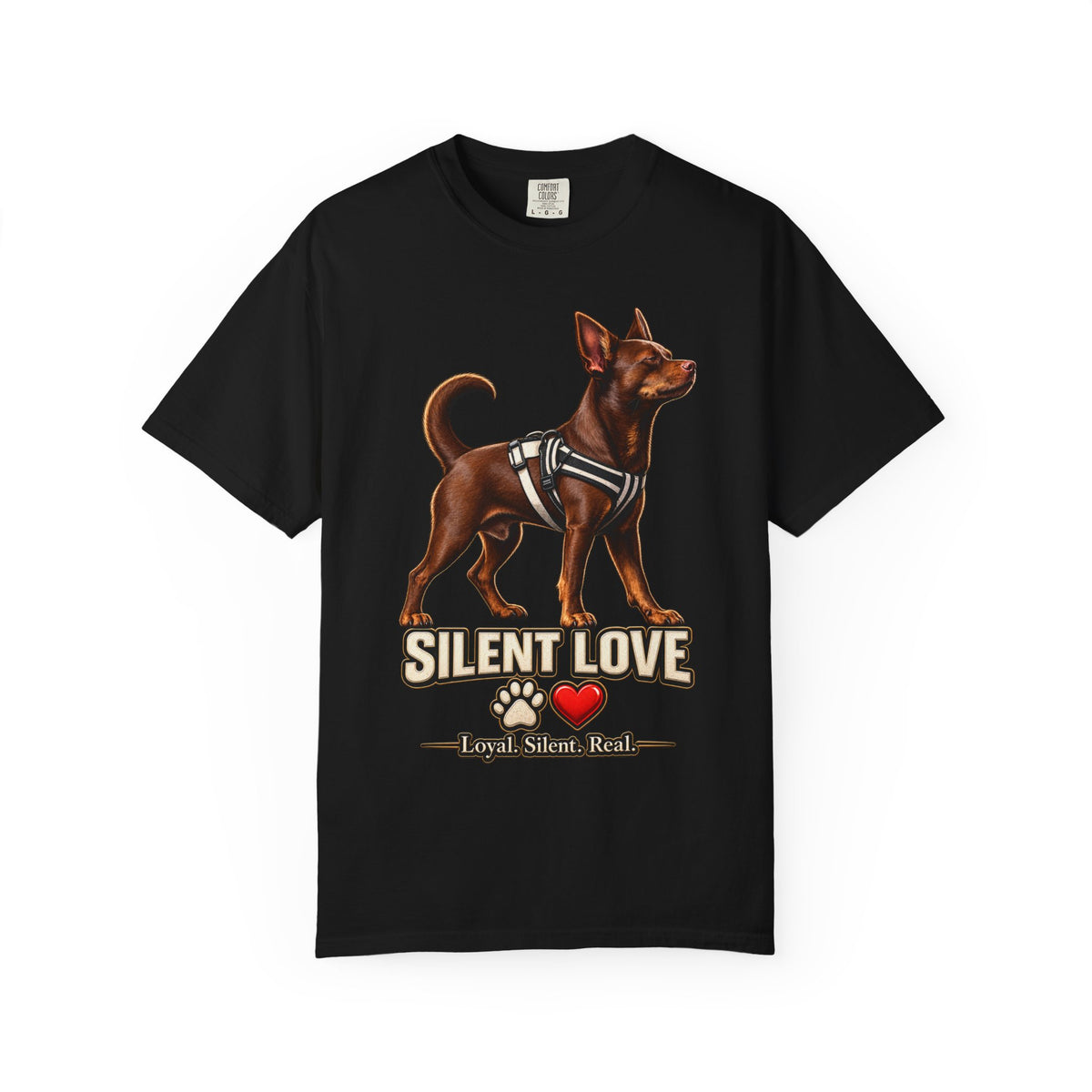 Silent love Unisex Garment-Dyed T-shirt