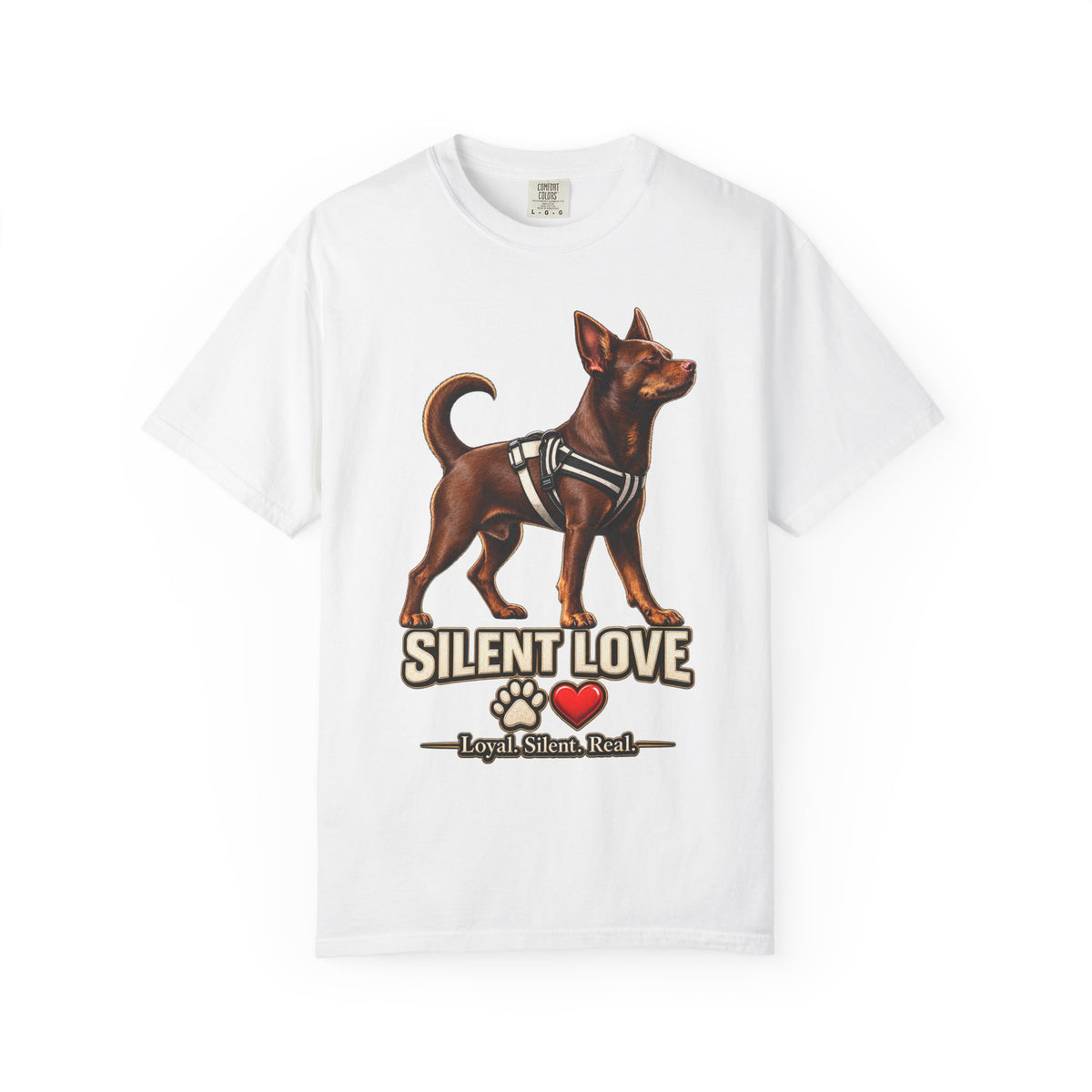 Silent love Unisex Garment-Dyed T-shirt