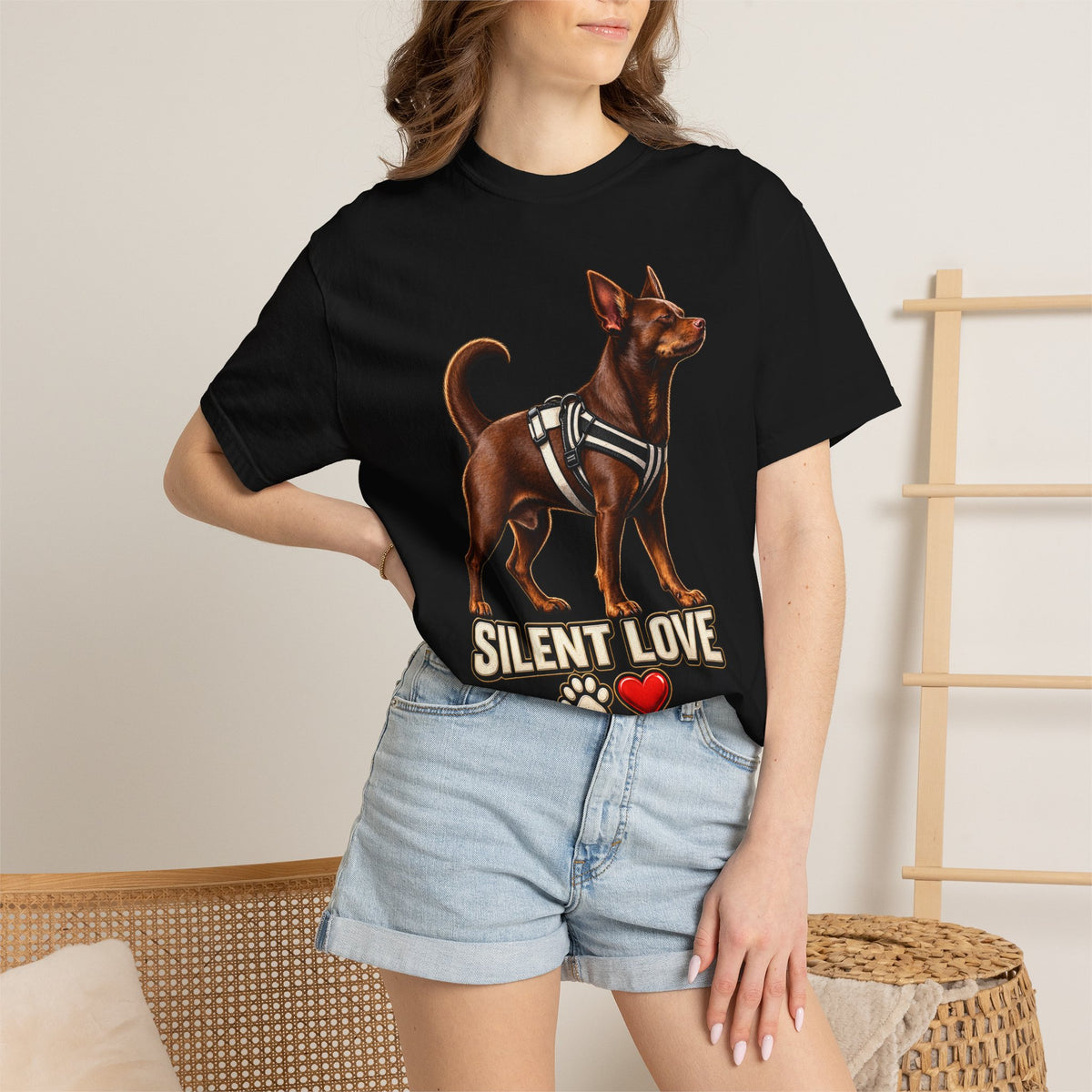 Silent love Unisex Garment-Dyed T-shirt