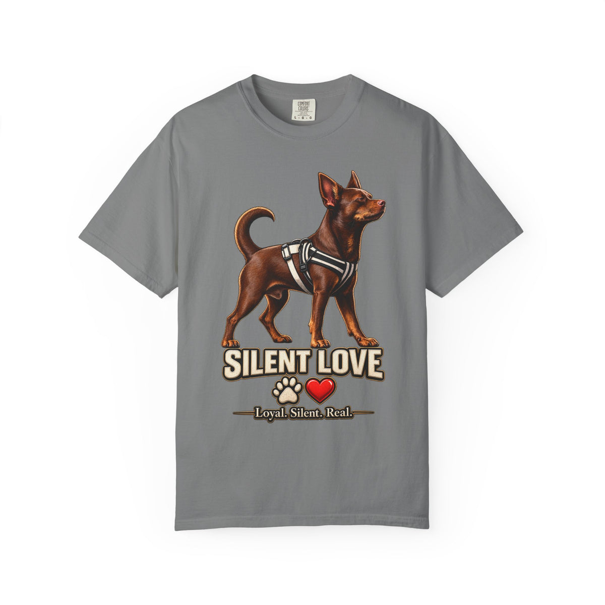 Silent love Unisex Garment-Dyed T-shirt