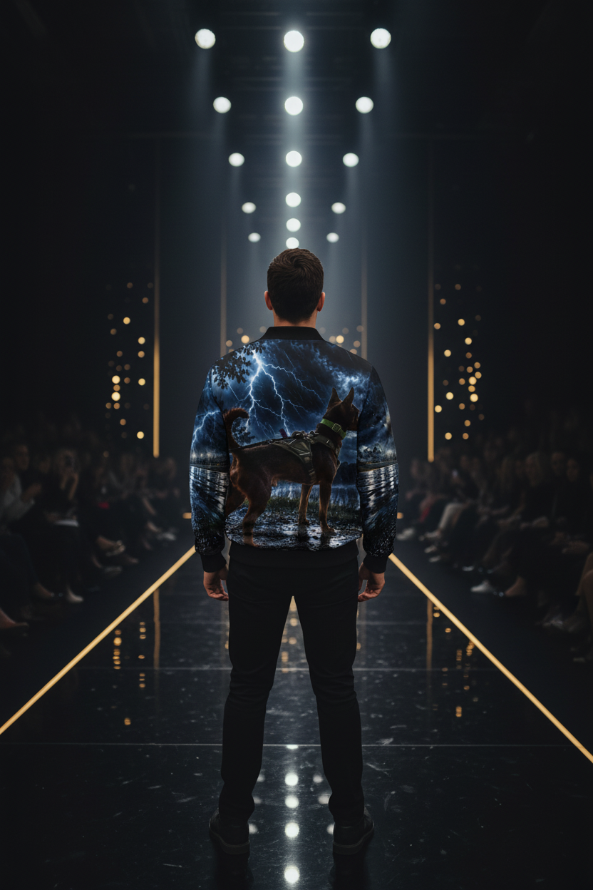 Storm Presence 
Men's Bomber Jacket (AOP)