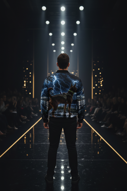 Storm Presence 
Men's Bomber Jacket (AOP)