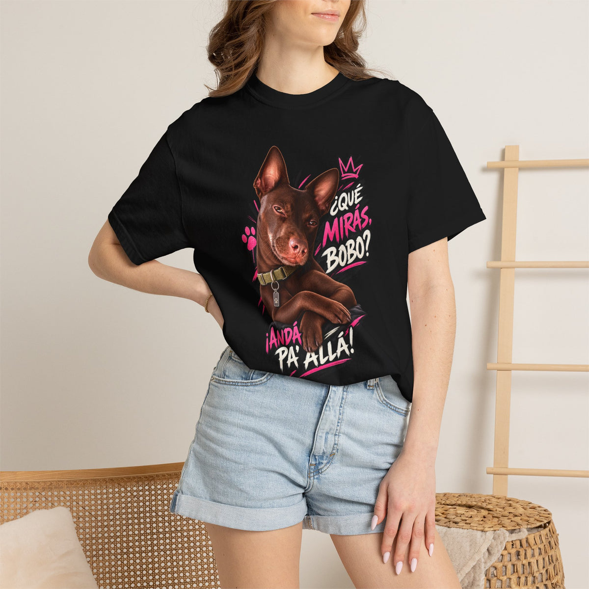 Anda pa’lla bobo Unisex Garment-Dyed T-shirt