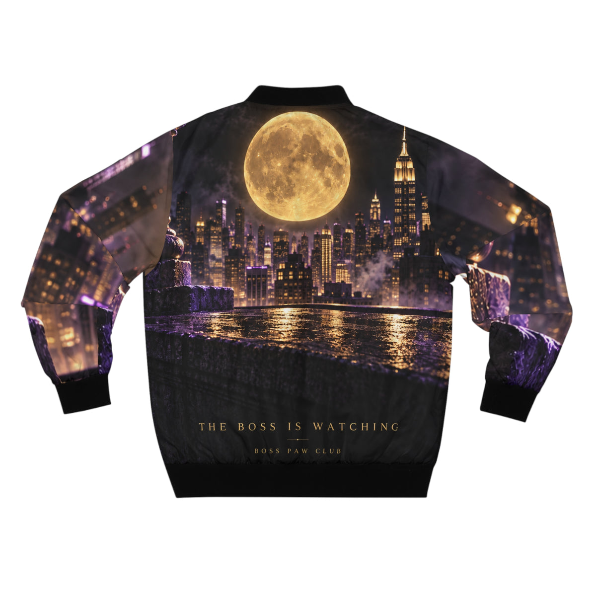 NYC Cityscape Men's Bomber Jacket