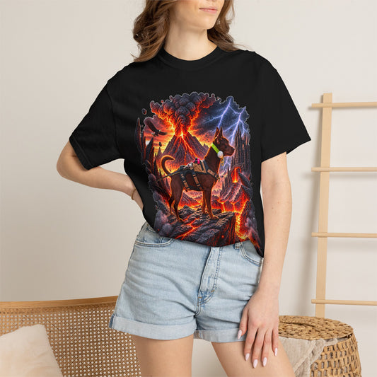 Presence over chaos Unisex Garment-Dyed T-shirt