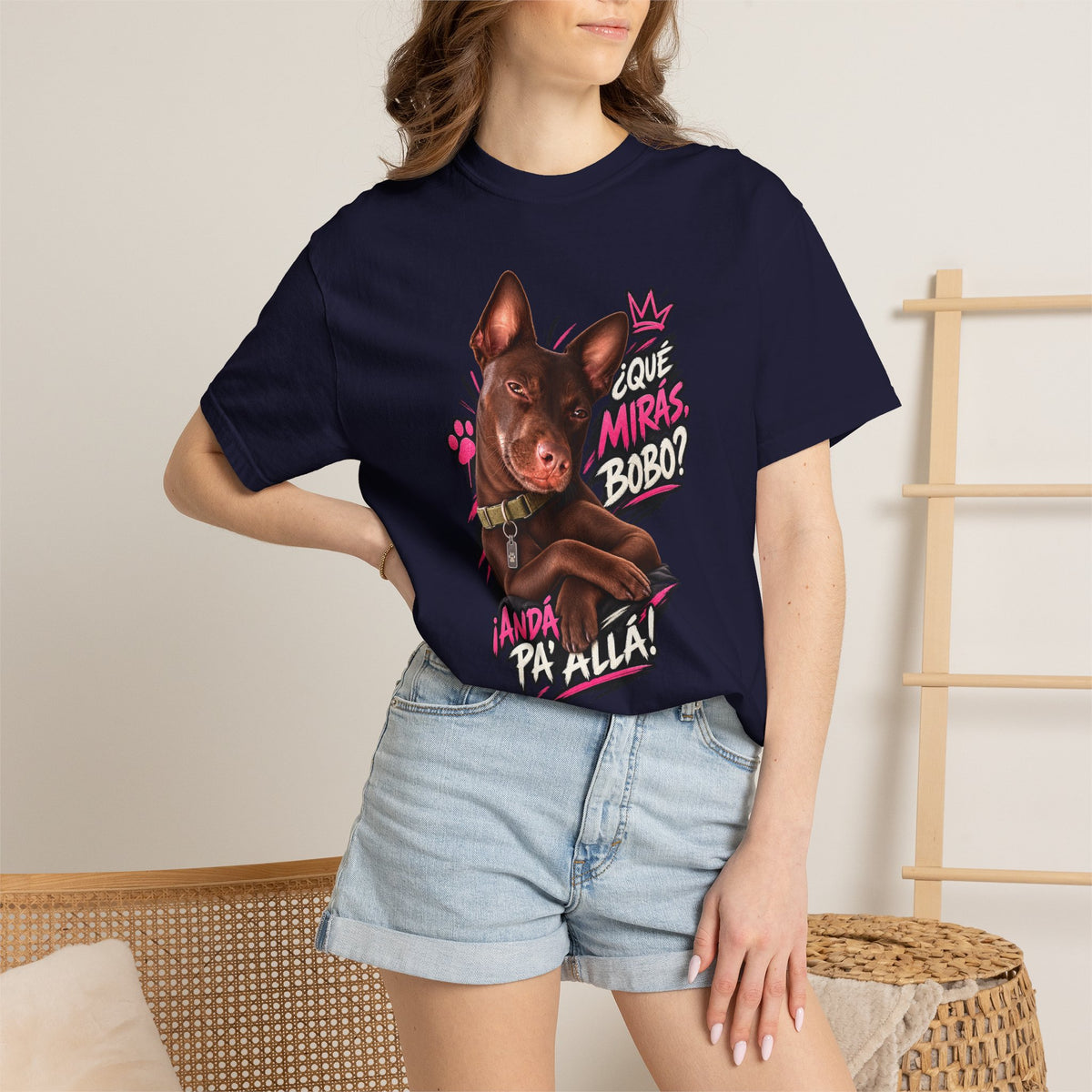 Anda pa’lla bobo Unisex Garment-Dyed T-shirt